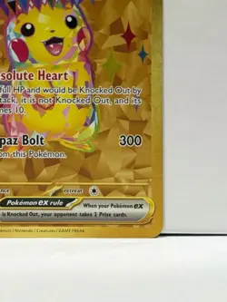 Pikachu ex 247/191 Hyper Rare Surging Sparks Pokemon Card TCG NM - Image 5