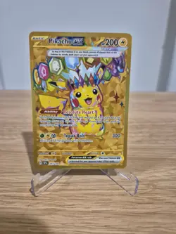 Pikachu ex 247/191 Hyper Rare Surging Sparks Pokemon Card TCG NM - Image 1
