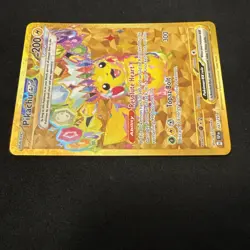 Pokemon TCG Gold Pikachu EX 247/191 SV08 Holo Surging Sparks Secret Hyper Rare - Image 4