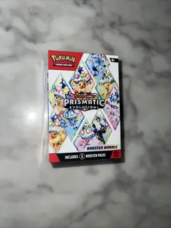 Factory Sealed Prismatic Evolutions Booster Bundle Pokemon Scarlet And Violet - Image 1
