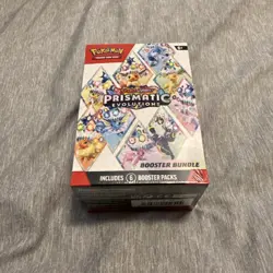 Pokemon Scarlet and Violet Prismatic Evolutions Booster Bundle FACTORY SEALED - Image 1