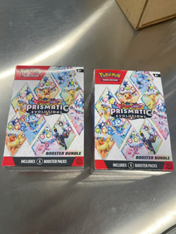 Pokemon Scarlet And Violet Prismatic Evolutions Booster Bundle Factory Sealed - Image 1