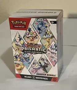 Pokemon Scarlet and Violet Prismatic Evolutions Booster Bundle FACTORY SEALED - Image 1