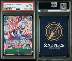 One Piece Uta EB03 061 SEC Parallel Trading Card PSA10 Authentic Rare Limited - Image 3