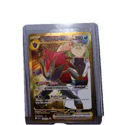 N's Zoroark EX Holo Card 185/159 N's Zorua 189 SVP Sv09: Journey Together - Image 1