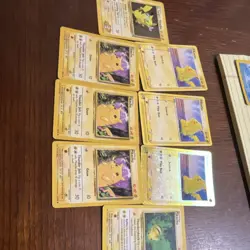 Pokemon TCG Pikachu Basic Holo & Regular Card Lot - 8 English Cards - Image 2