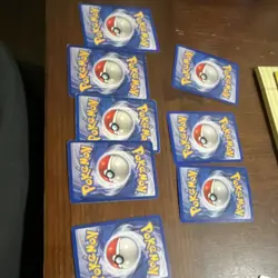 Pokemon TCG Pikachu Basic Holo & Regular Card Lot - 8 English Cards - Image 4