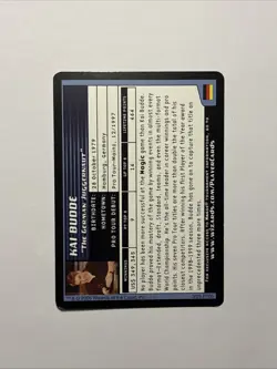 2005 Magic The Gathering Kai Budde #3/25 Pro Tour Card MTG TCG CCG - Image 3