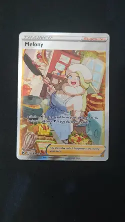 Melony GG64/GG70 Crown Zenith Trainer Pokemon Card NM - Image 1