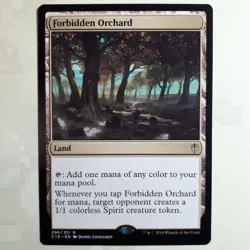 Forbidden Orchard - Commander 2016 (Magic/MTG) NM/LP - Image 1