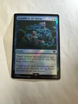 Dreadful as the Storm NM Universes Beyond: the Lord of the Rings Mtg Near Mint - Image 1