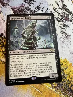 MTG - Emperor of Bones / NM/ English - Image 4
