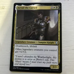 Arvad the Cursed [Dominaria] Magic MTG MP - Image 1