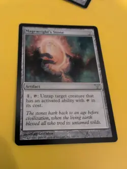 Magewright's Stone. Dissension Artifact MTG Card. - Image 4