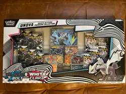 Black Bolt & White Flare Unova Heavy Hitters Premium Collection Pokemon - Image 1