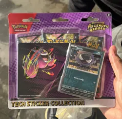 Pokemon TCG Ascended Heroes Tech Sticker Collection Charmander + Gastly in hand - Image 2