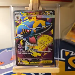 Mega Sharpedo ex / Phantasmal Flames 113/094 - Full Art Pokemon Card - Image 1
