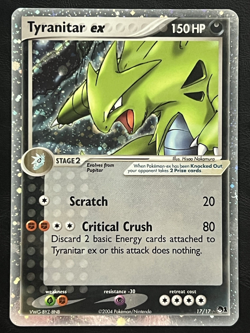 Pokemon Tyranitar ex Promo - Pop Series 1 - 17/17 LP - Image 1