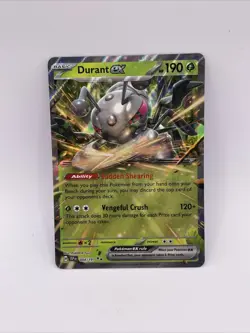 Durant ex Surging Sparks 004/191 Double Rare NM English Pokemon Card - Image 1