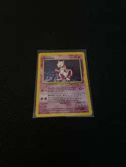 Pokemon TCG Mewtwo Base Set 10/102 Holo 1999-2000 Wizards Base Set Copyright... - Image 1