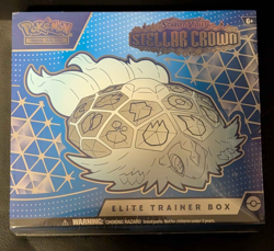 Pokemon TCG Scarlet & Violet Stellar Crown ETB Elite Trainer Box Sealed New - Image 1
