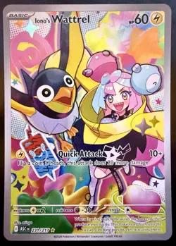 Pokemon TCG Iono’s Wattrel 231 IR En ME: Ascended Heroes 2026 NM - IN HAND - Image 1