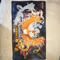Pokemon Shining Legends Standard Playmat Lugia Celebi Ho-Oh Multicolor - Image 1