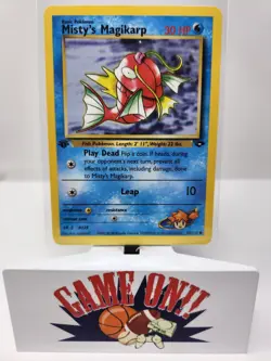 Pokemon Misty's Magikarp 88/132 1st Edition Gym Challenge Common NM Pack Fresh - Image 1