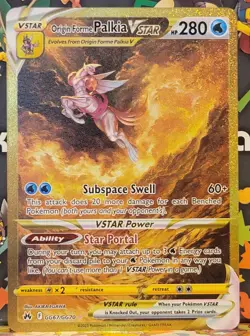 Pokemon Crown Zenith Palkia VSTAR Origin Forme GG67/GG70 Full Art Alt Art NM - Image 1