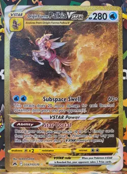 Pokemon Crown Zenith Palkia VSTAR Origin Forme GG67/GG70 Full Art Alt Art NM - Image 2