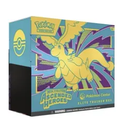 Presale!! Pokemon TCG Ascended Heroes Elite Trainer Box Pokemon Center Dragonite - Image 1