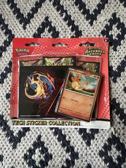 Pokemon TCG: Mega Evolution Ascended Heroes - Tech Sticker Charmander New 🔥 ✅ - Image 1