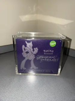 Sealed Pokemon XY Breakthrough Elite Trainer Box (Mega Mewtwo X) - 2015 (READ) - Image 1