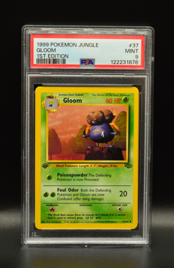 Gloom 1st Edition 1999 Pokemon Jungle #37 WOTC PSA 9 Newly Graded - Image 1