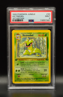 Victreebel 1st Edition 1999 Pokemon Jungle #30 WOTC PSA 9 Newly Graded - Image 1