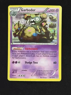 Garbodor #54/124 - Pokemon TCG - Dragons Exalted - Rare - Holo - HP - Image 1