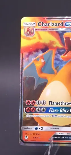 Charizard GX 9/68 - Hidden Fates - 2019 Pokemon TCG - NM Near Mint - Ultra Rare - Image 3