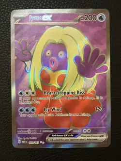 2023 Pokemon JYNX EX #191/165 Scarlet & Violet 151 Ultra Rare Holo English - Image 1