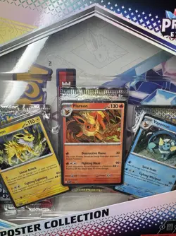 5x Pokemon S&V Prismatic Evolutions Poster Collection LOT - Factory Sealed - Image 2