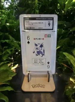 Pokemon Gengar Poker Card Blue Back FREE SHIPPING - Image 1