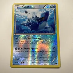 Lapras 28/122 - REVERSE HOLO - XY Breakpoint Uncommon - Pokemon TCG - Image 1