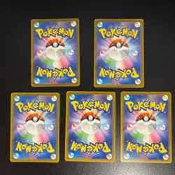 Pokemon Cards Lot 5x Japanese AR Cards Mega Dream Psyduck - Image 2