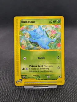 Pokemon Card Bulbasaur 94/165 Non Holo Expedition Base Set LP EXCELLENT - Image 1