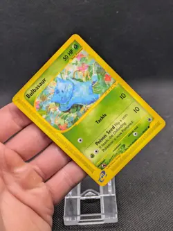 Pokemon Card Bulbasaur 94/165 Non Holo Expedition Base Set LP EXCELLENT - Image 2