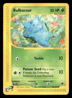 Bulbasaur - 94/165 - Common - Expedition - Pokemon Card - HP - Image 1