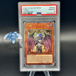 YU-GI-OH! YUBEL QUARTER CENTURY RARE MP24 NM 1ST ED PSA 10 GEM MINT EN021 - Image 1