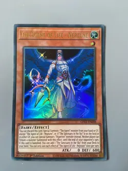 The Agent of Life - Neptune - Ultra Rare 1st Edition GFP2-EN008 Yugioh - Image 1