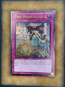 Yugioh That Wacky Alchemy! ABYR-EN077 Ultimate Rare 1st Ed LP - Image 1
