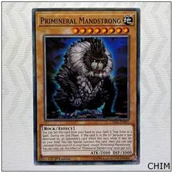 Primineral Mandstrong - CHIM-EN081 - Common 1st Edition Yugioh - Image 1