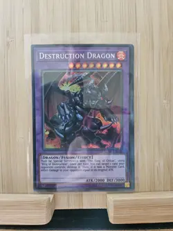 Destruction Dragon LCKC-EN108 Secret Rare 1st Edition YuGiOh - Image 1